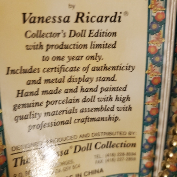 Timeless Treasures Porcelain doll - Picture 7 of 12